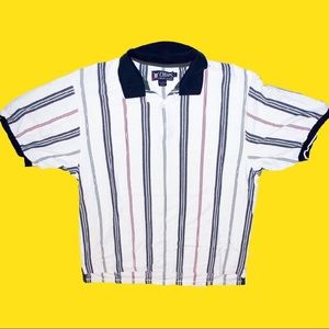 Chaps by Ralph Lauren 90’s striped polo